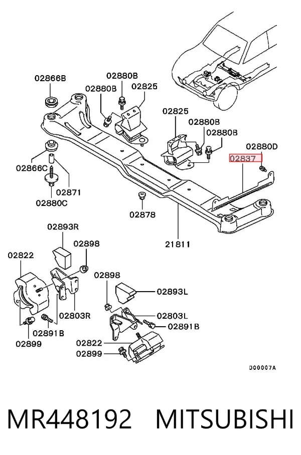  MR448192 Mitsubishi