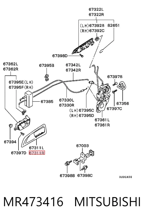  MR473416 Mitsubishi