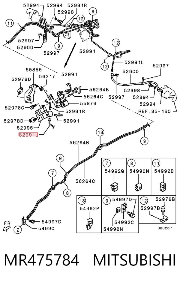  MR475784 Mitsubishi