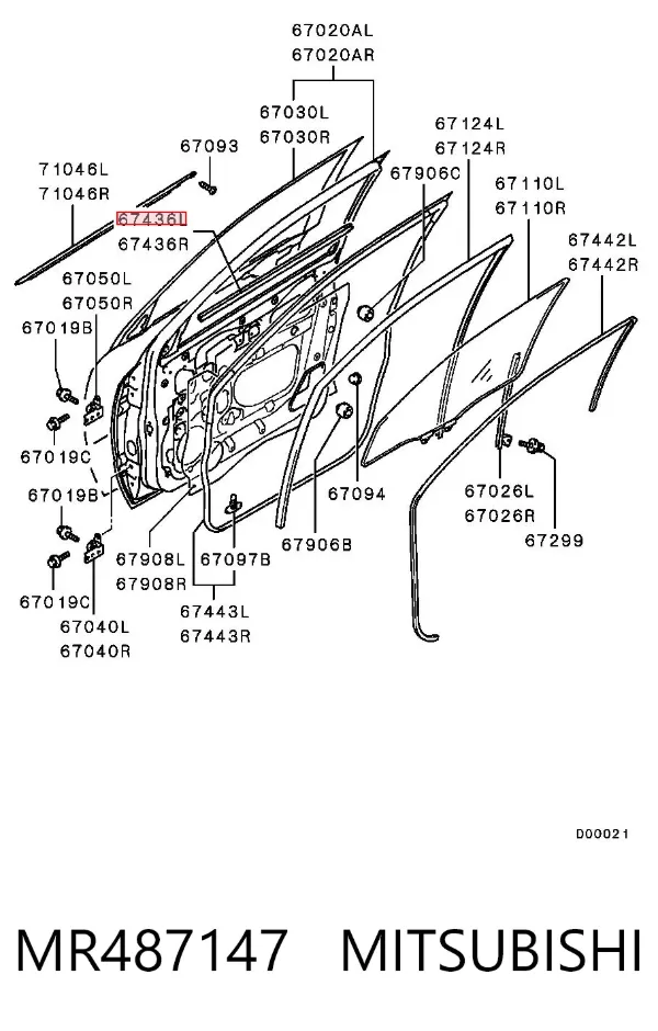  MR487147 Mitsubishi