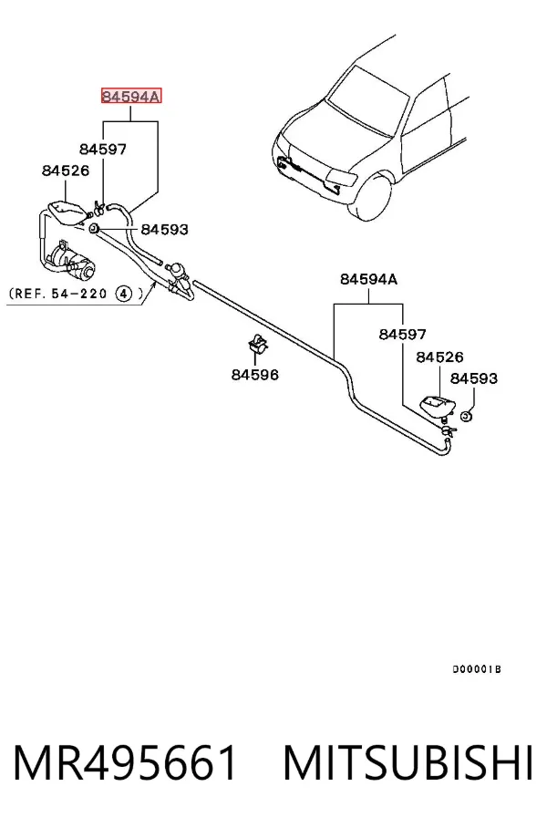  MR495661 Mitsubishi