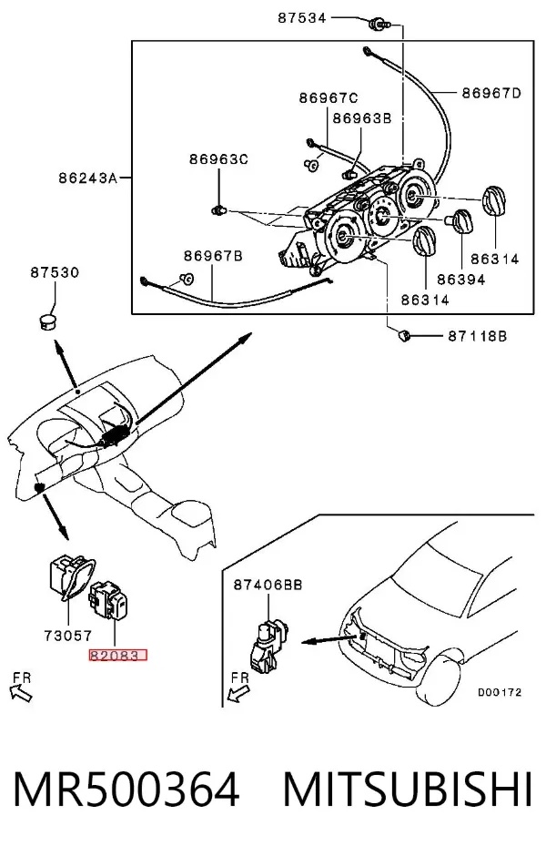  MR500364 Mitsubishi