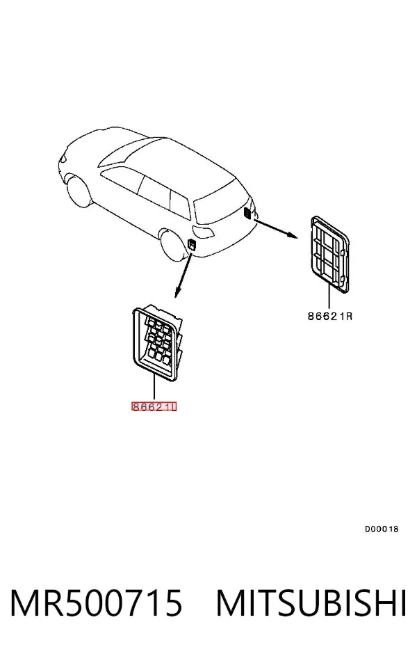 MR500715 Mitsubishi