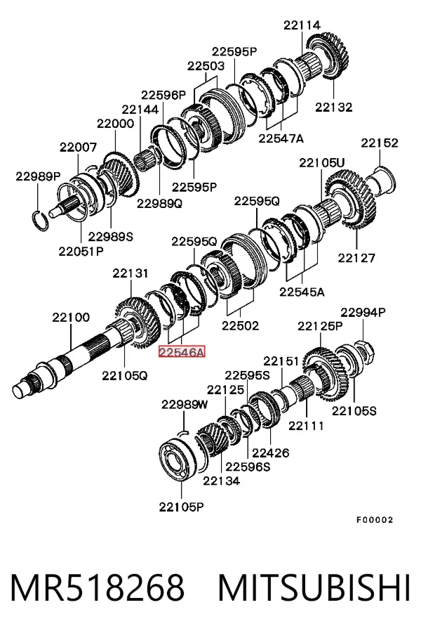  MR518268 Mitsubishi