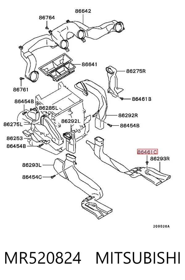  MR520824 Mitsubishi