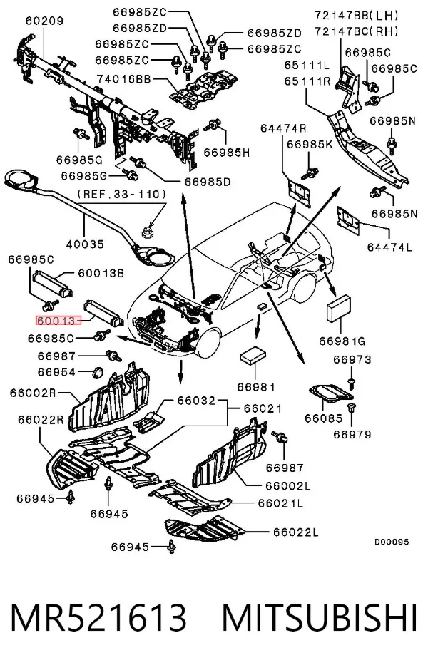 MR521613 Mitsubishi