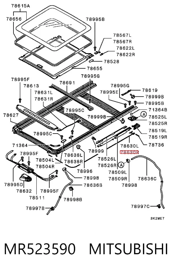  MR523590 Mitsubishi