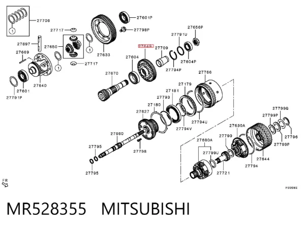  MR528355 Mitsubishi