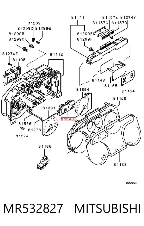  MR532827 Mitsubishi