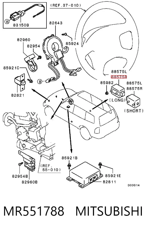  MR551788 Mitsubishi