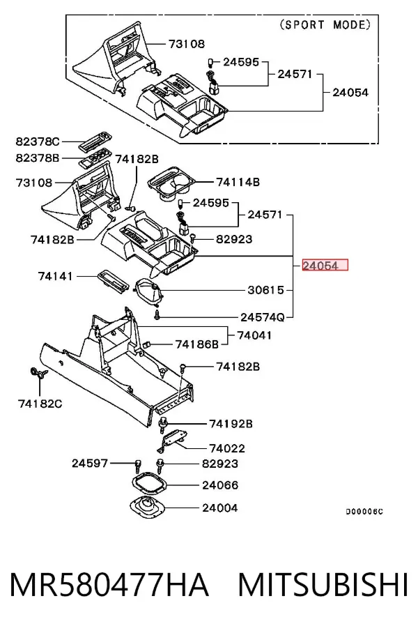  MR580477HA Mitsubishi