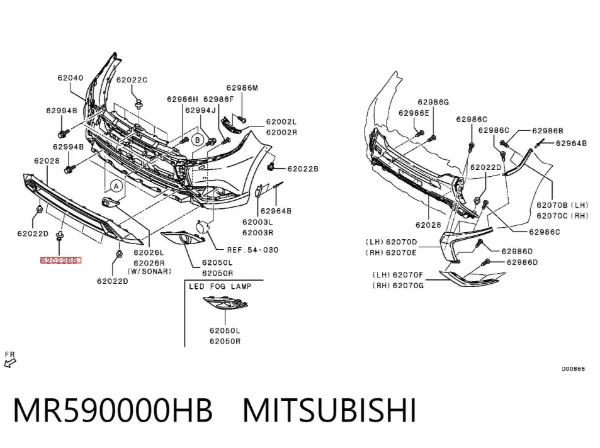  MR590000HB Mitsubishi
