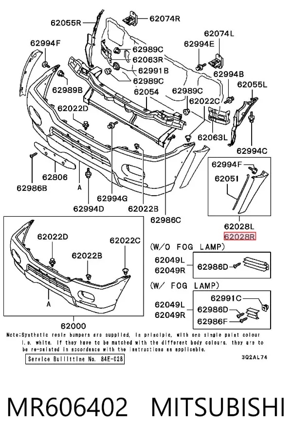  MR606402 Mitsubishi