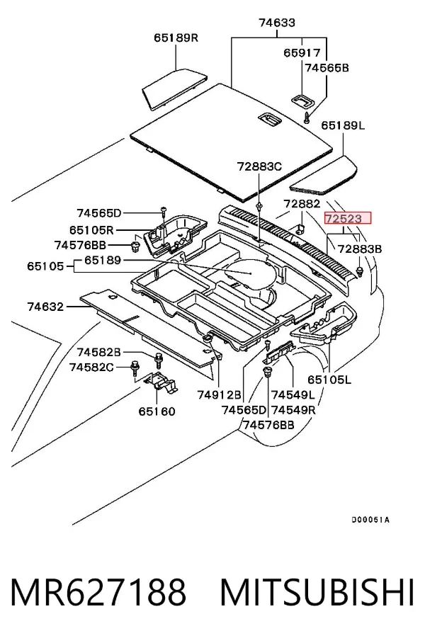  MR627188 Mitsubishi