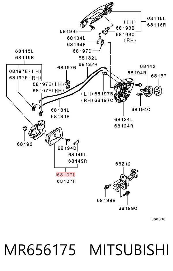  MR656175 Mitsubishi