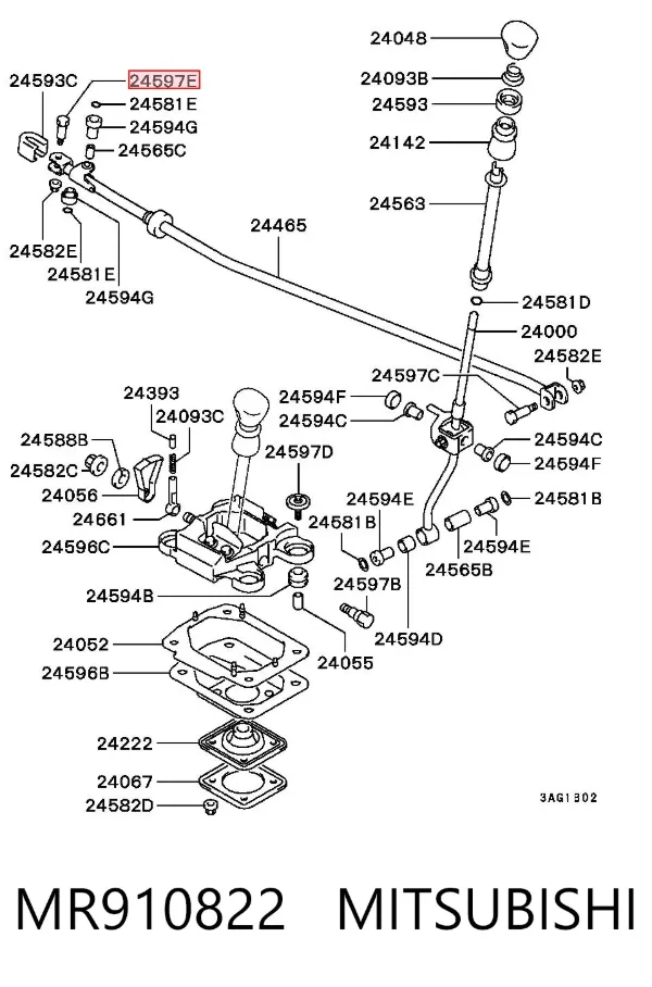  MR910822 Mitsubishi