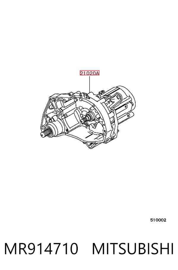 Коробка передач Mitsubishi Space Star DG0