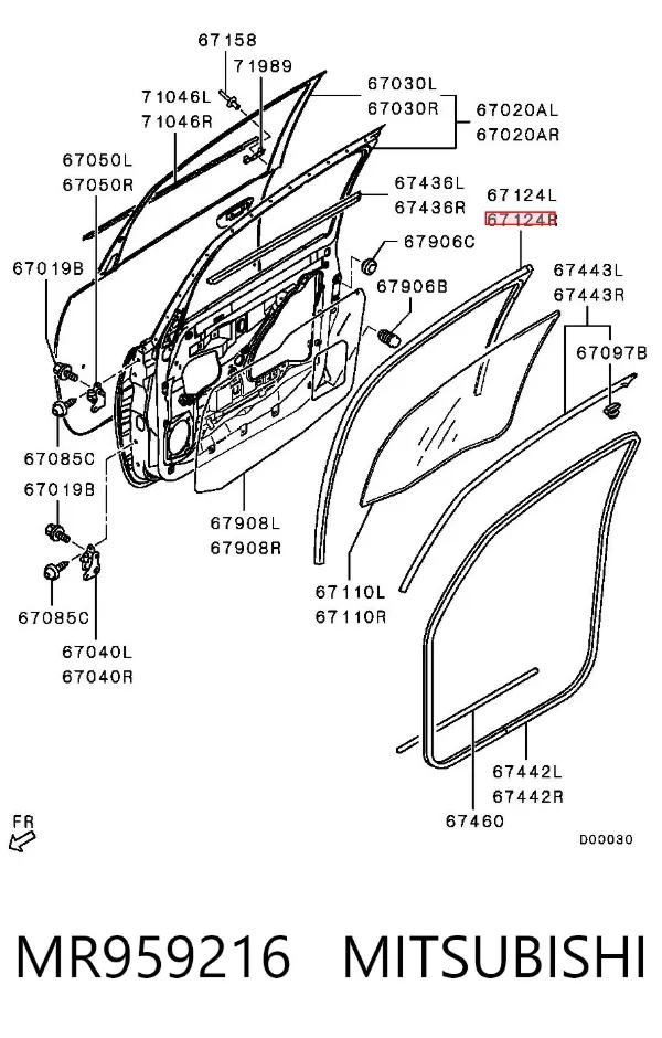  MR959216 Mitsubishi