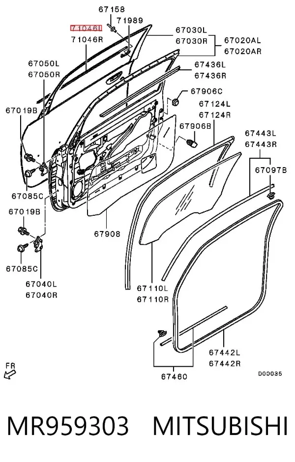  MR959303 Mitsubishi
