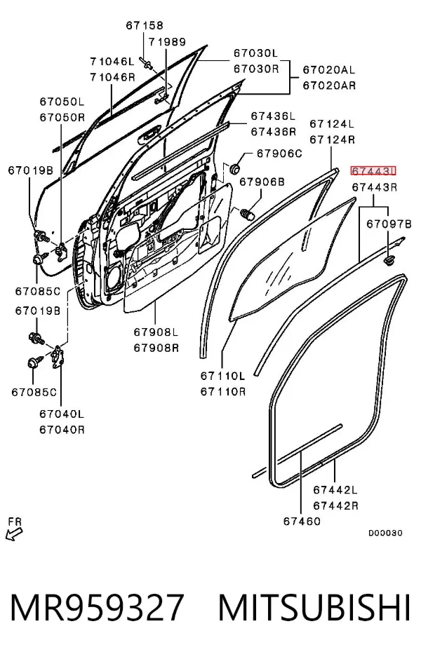  MR959327 Mitsubishi