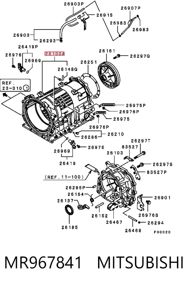  MR967841 Mitsubishi