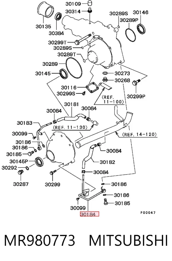  MR980773 Mitsubishi