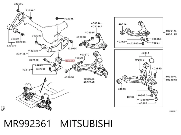  MR992361 Mitsubishi