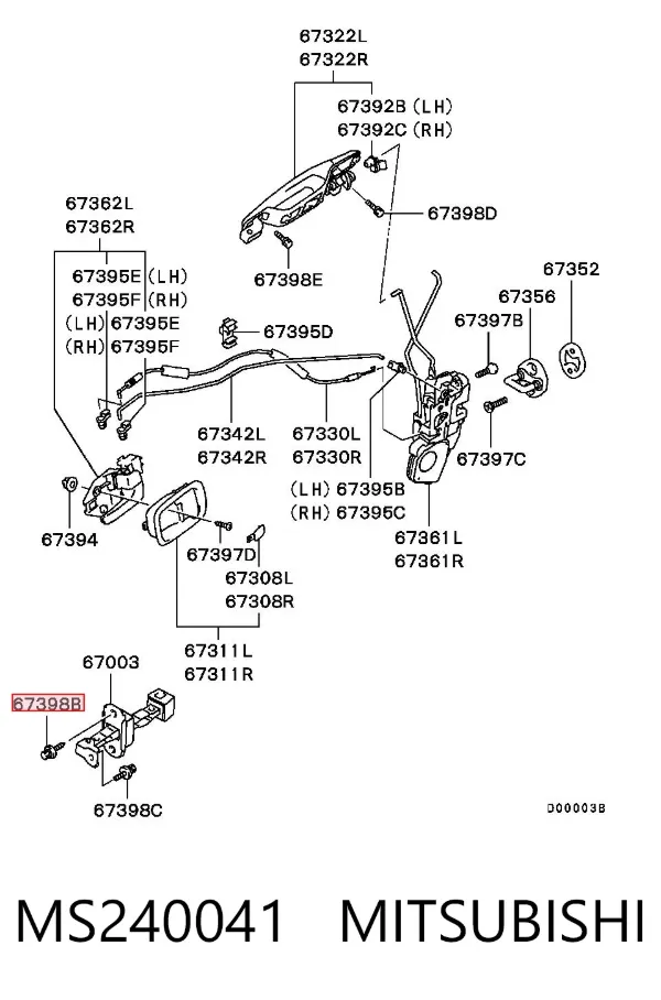  MS240041 Mitsubishi