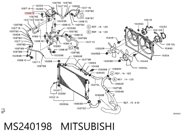  MS240198 Mitsubishi