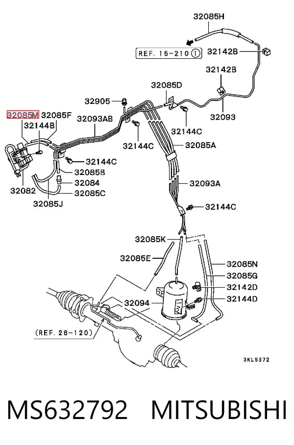  MS632792 Mitsubishi