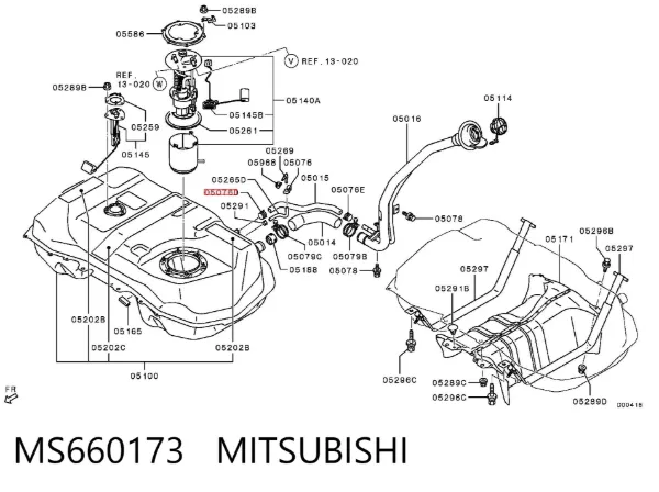  MS660173 Mitsubishi
