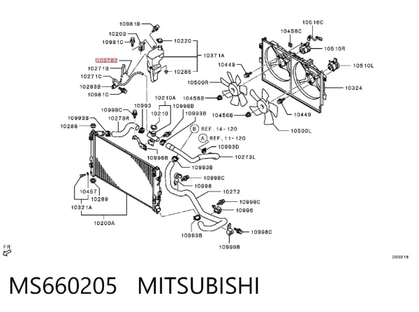  MS660205 Mitsubishi