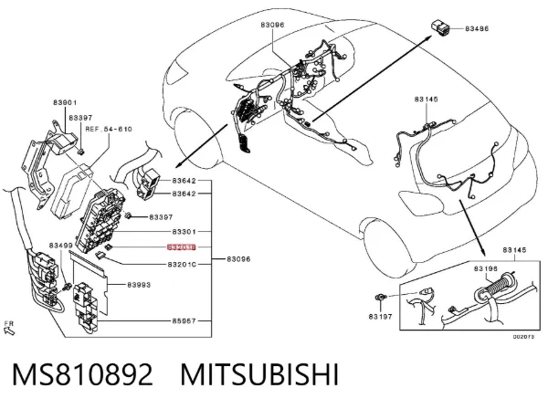  MS810892 Mitsubishi