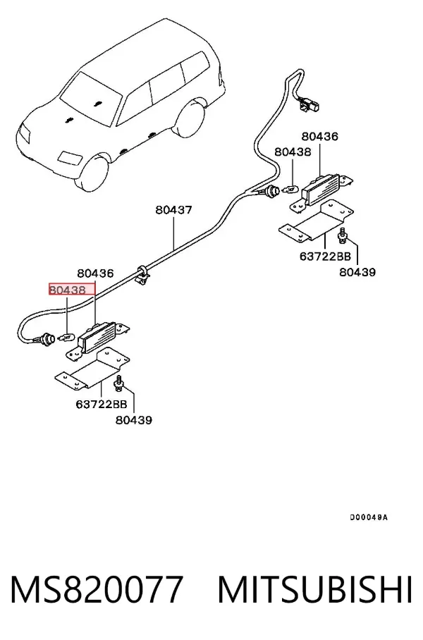  MS820077 Mitsubishi
