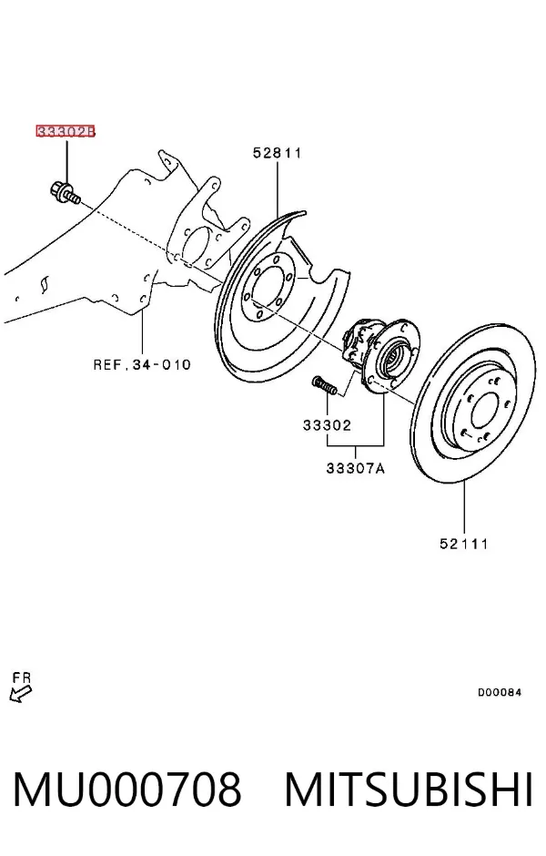  MU000708 Mitsubishi