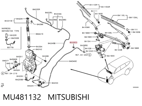  MU481132 Mitsubishi