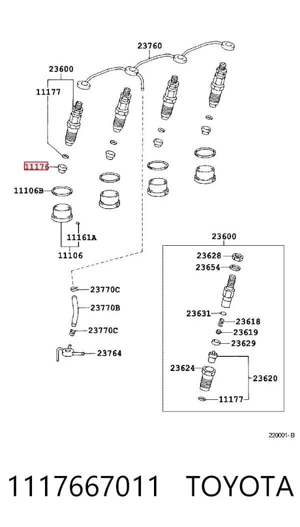  1117667011 Toyota