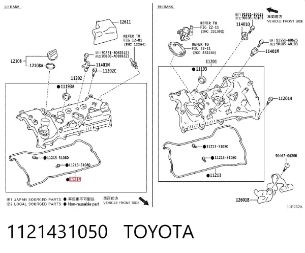  1121431050 Toyota