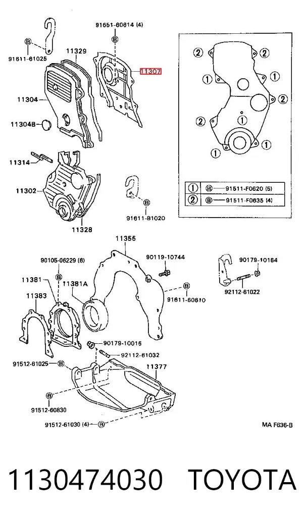  1130474030 Toyota