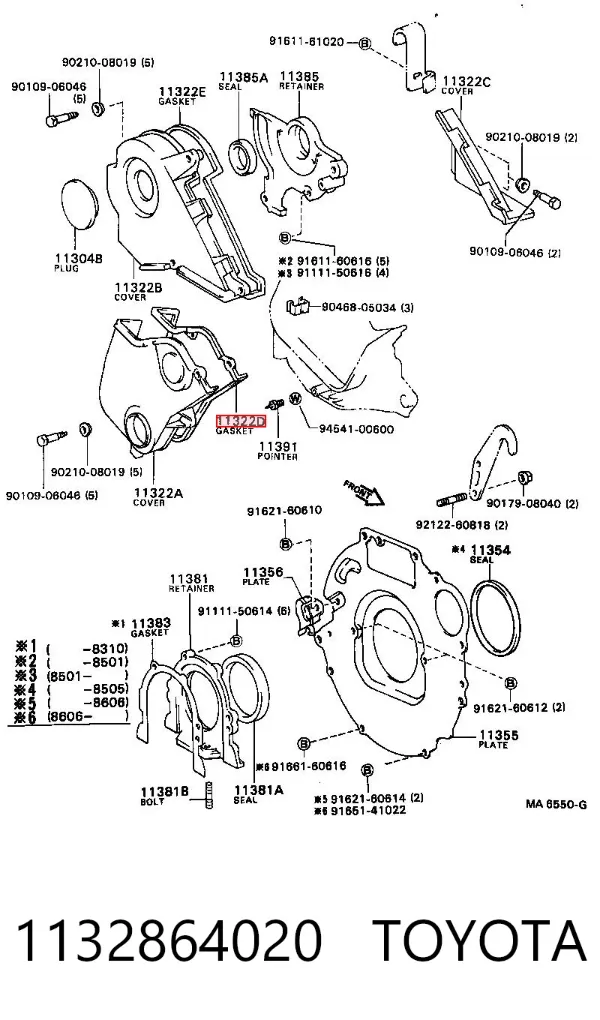  1132864020 Toyota