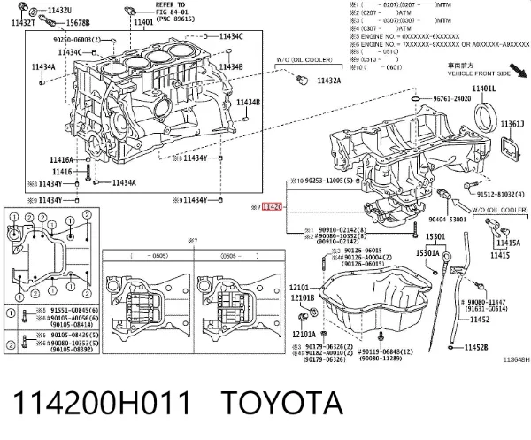 114200H011 Toyota