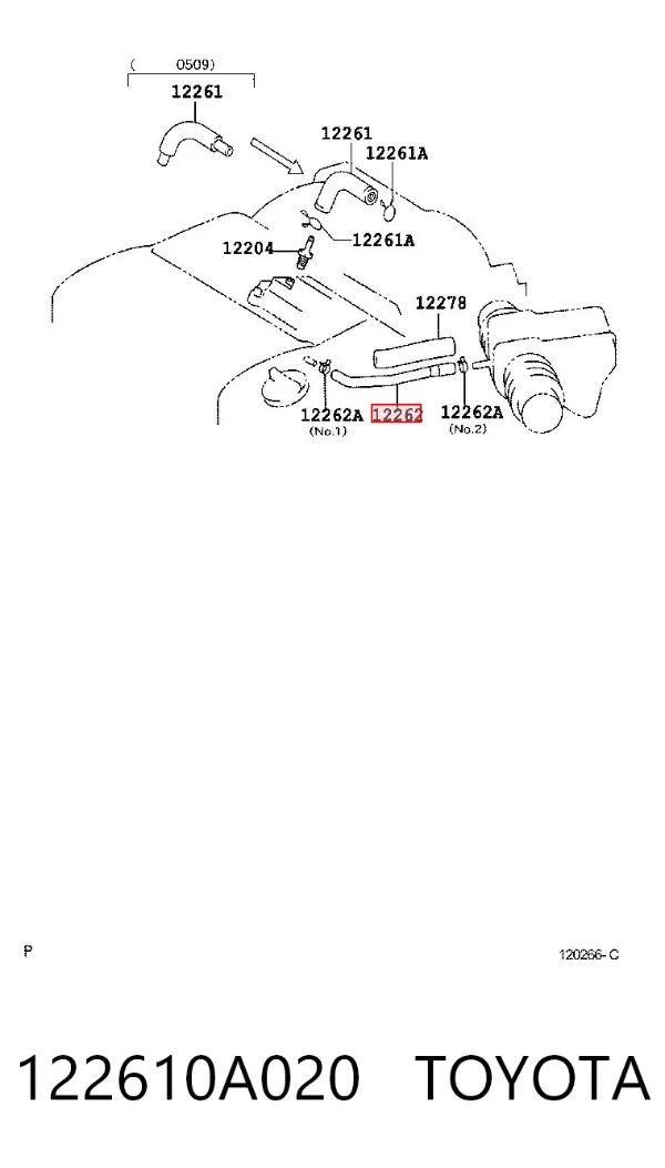  122610A020 Toyota