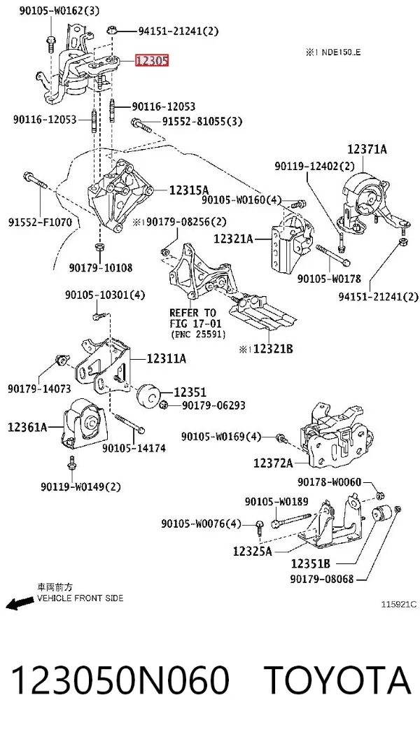  123050N060 Toyota