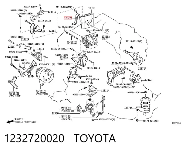  1232720020 Toyota