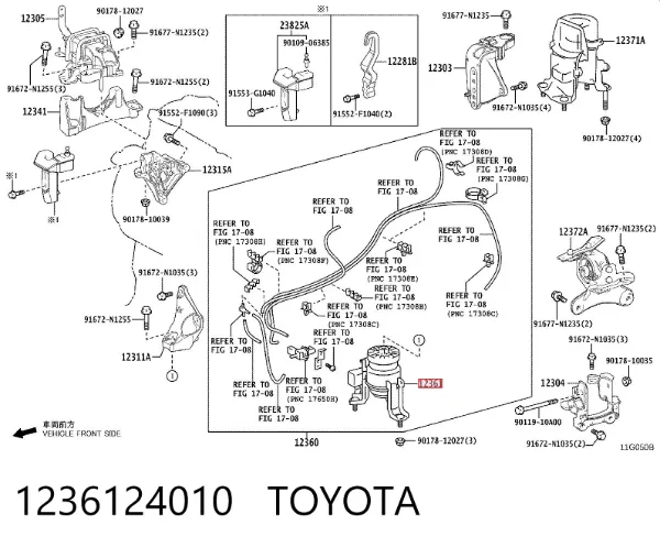  1236124010 Toyota