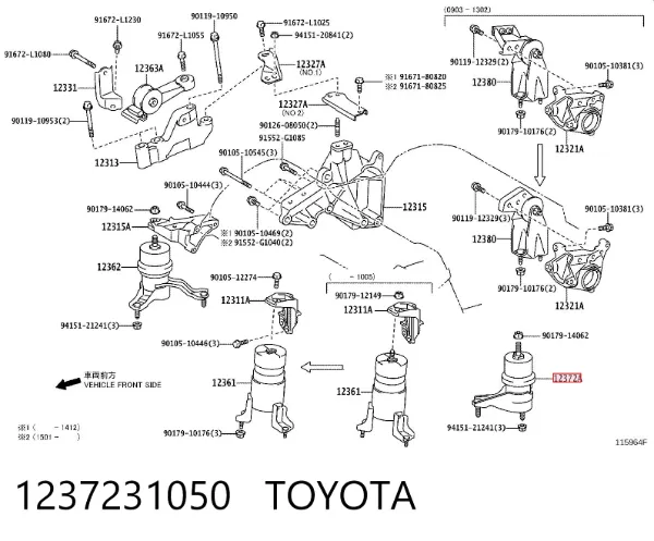  1237231050 Toyota