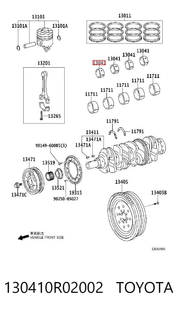  130410R02002 Toyota