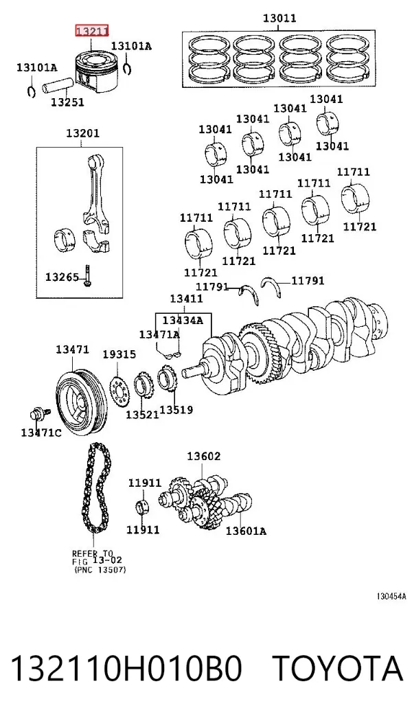  132110H010B0 Toyota