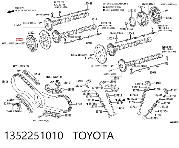  1352251010 Toyota