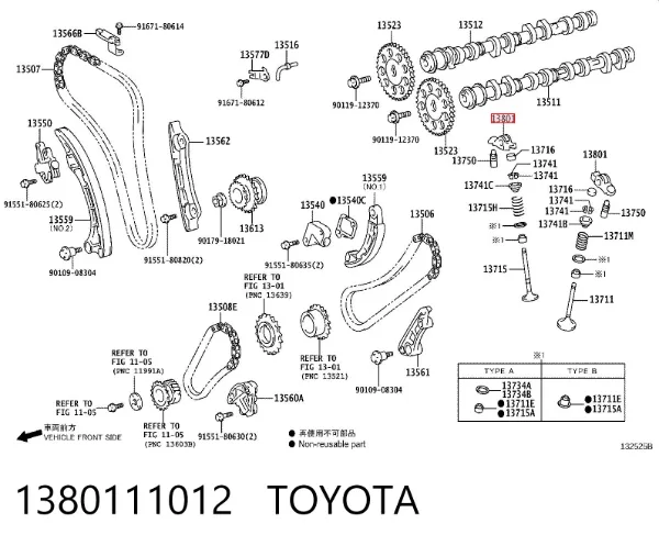  1380111012 Toyota